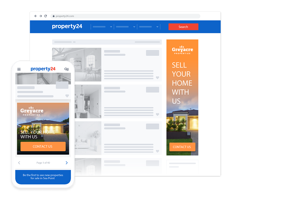 Estate Agency Banner Ad - Skyscraper