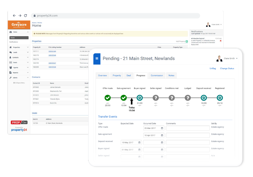 Online Listing and Agency Management Software